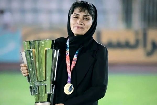 مرضیه جعفری مربی سال آسیا شد
