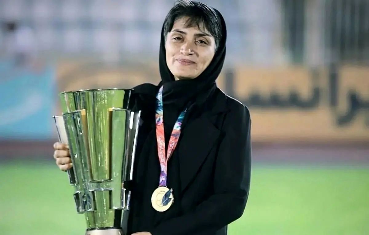 مرضیه جعفری مربی سال آسیا شد