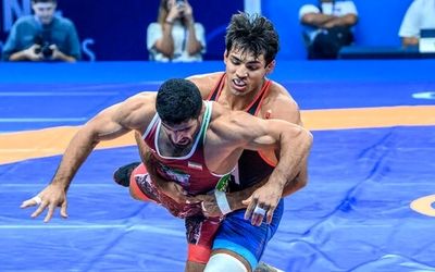 اولین واکنش کشتی‌گیر آمریکایی بعد از توهین به کامران قاسم‌پور؛ هیجان زده بودم!