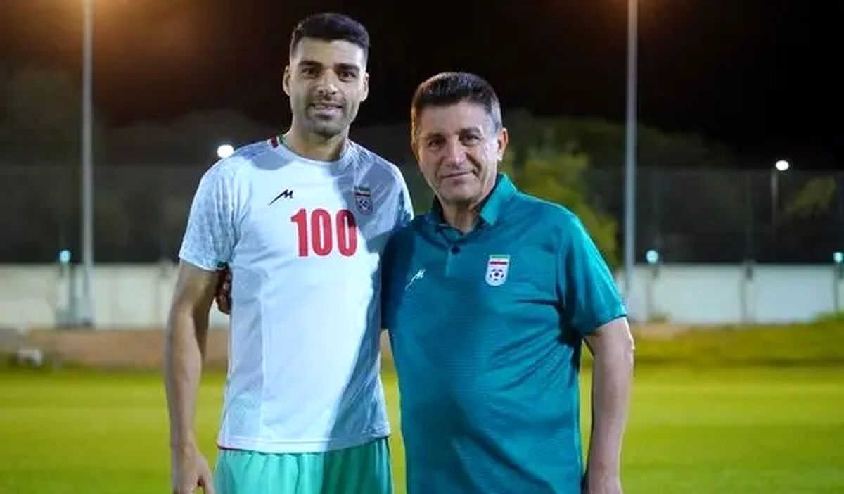 پیراهن «۱۰۰» بر تن طارمی؛ تقدیر قلعه‌نویی از یک دهه تلاش مهاجم تیم ملی