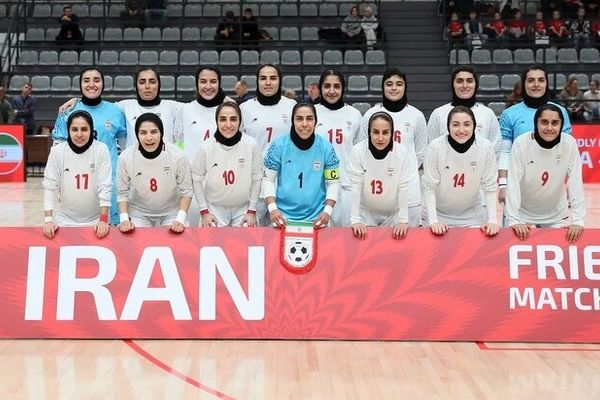 برد پرگل دختران فوتسالیست ایران مقابل نیوزلند