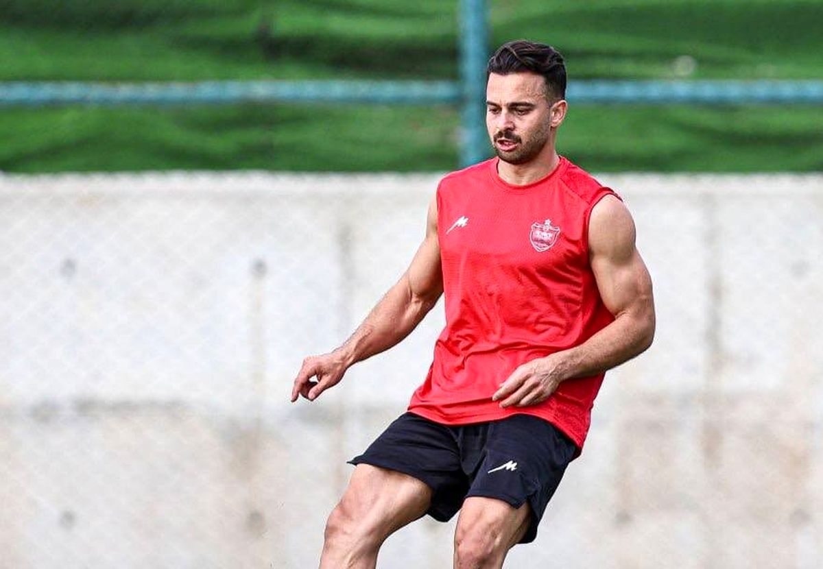 عضلات شگفتانگیز ستاره پرسپولیس