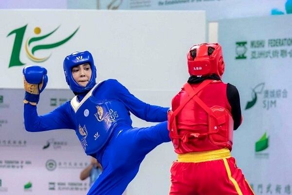 سهیلا منصوریان در ووشو به مدال برنز رسید